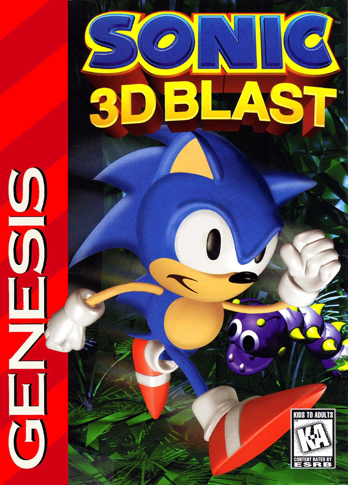 Sonic 3D Blast - игра для sega
